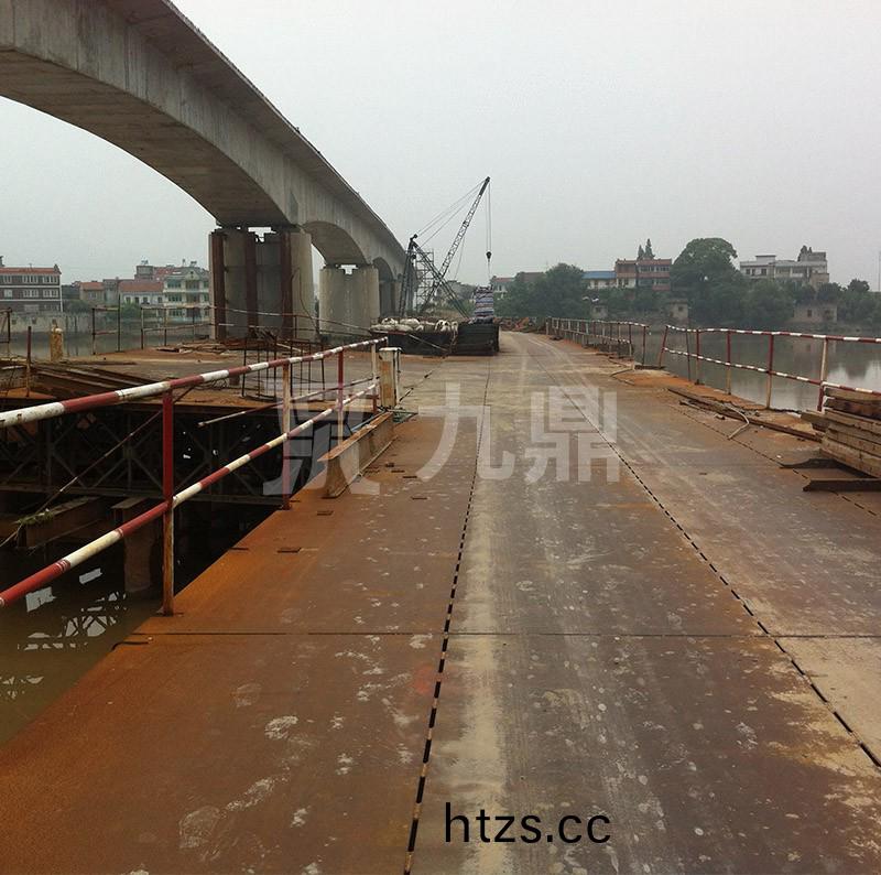 中鐵十一跼諸暨鋼平檯(tai)