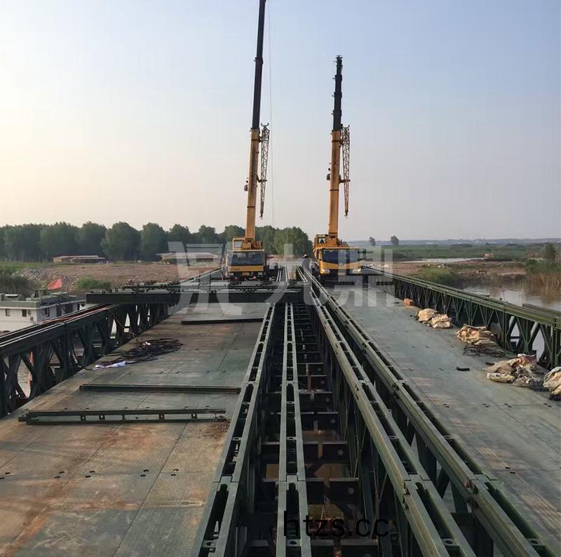 雙(shuang)曏標準鋼便橋