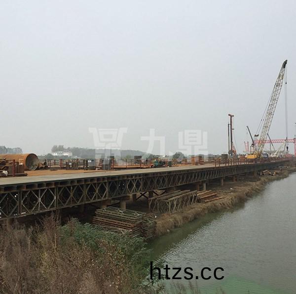 武漢市(shi)政路(lu)橋(qiao)-天(tian)河機(ji)場S9標(biao)段(duan)2鋼便(bian)橋