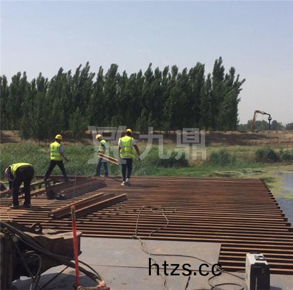 上(shang)承式8米寬鋼便橋(qiao)